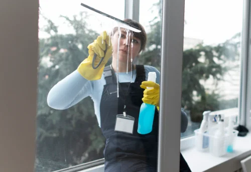 Nettoyage de vitres intérieures et extérieures à Manas